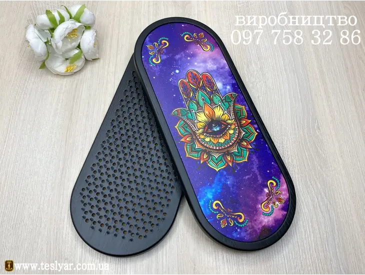 Дошка Sadhu Крок - 10мм з малюнком «Хамса» NEW