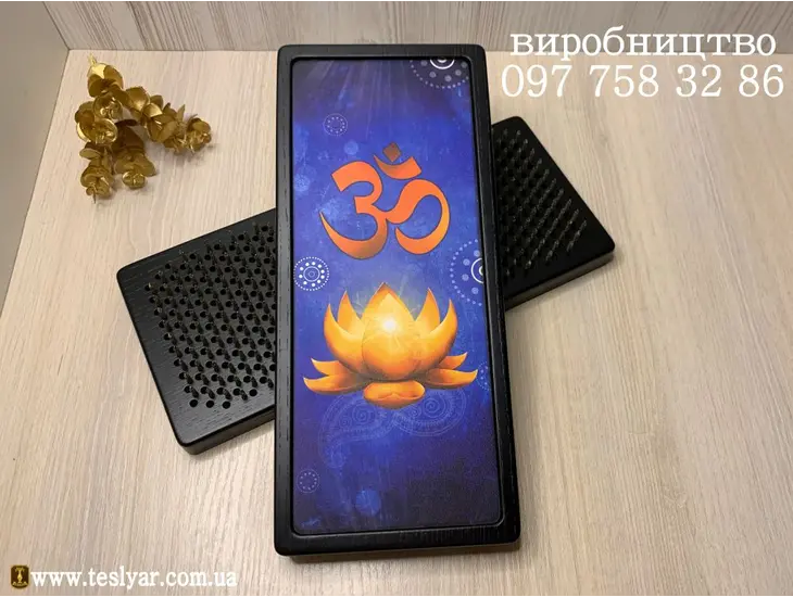 Дошка Sadhu Крок - 10мм з малюнком «Лотос - Знак Ом» NEW
